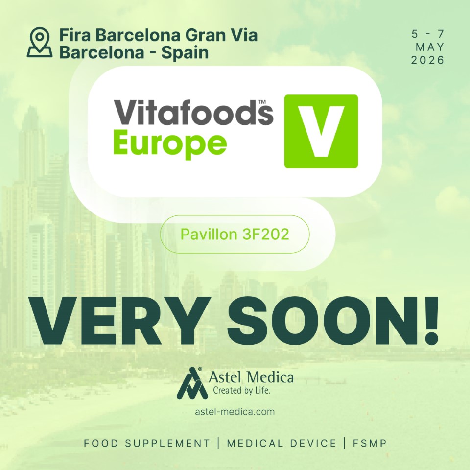 Nous serons présent à l'event Vitafoods Europe 2026 !